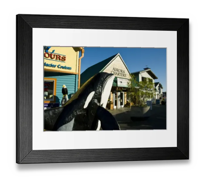 Framed Print : Must-see port of call Seward, Alaska