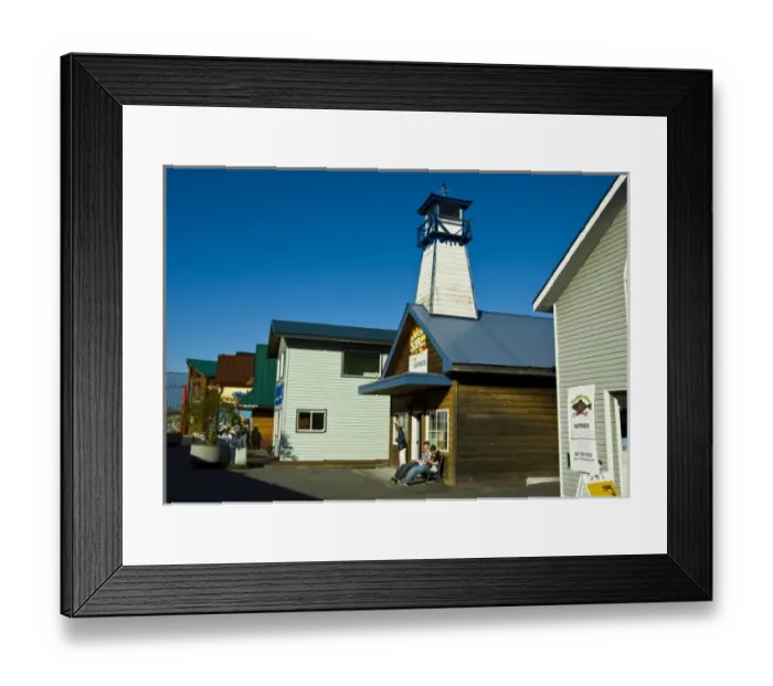 Framed Print : Must-see port of call Seward, Alaska Framed Print : Must-see port of call Seward, Alaska