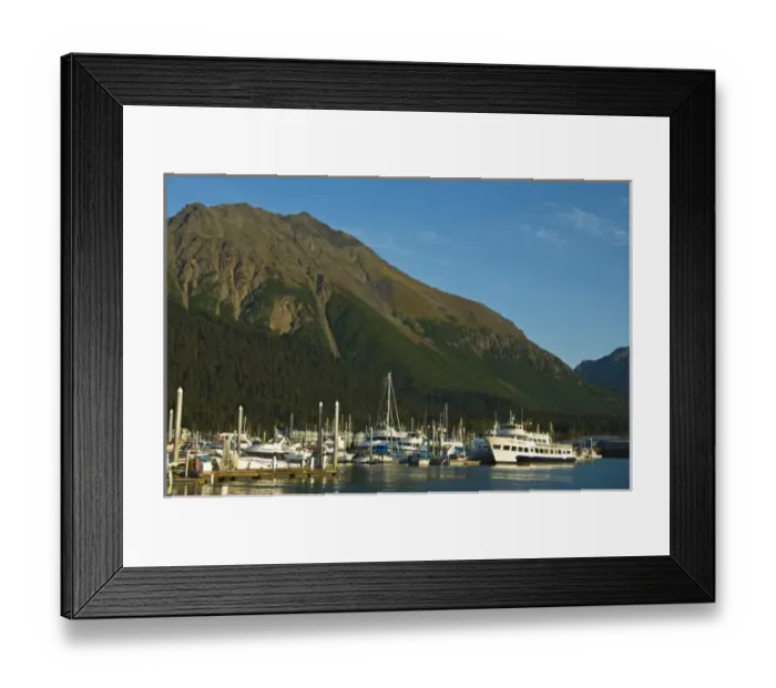 Framed Print : Must-see port of call Seward, Alaska Framed Print : Must-see port of call Seward, Alaska