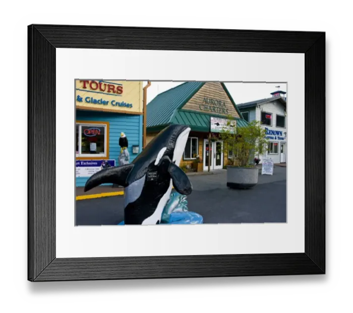 Framed Print : Must-see port of call Seward, Alaska Framed Print : Must-see port of call Seward, Alaska