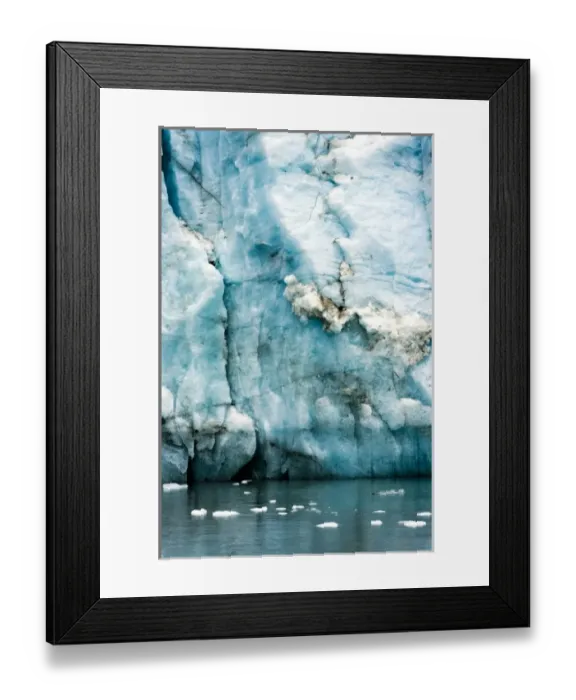Framed Print : USA, Pacific Northwest, Alaska, Glacier Bay National Park. Lamplugh Glacier Framed Print : USA, Pacific Northwest, Alaska, Glacier Bay National Park. Lamplugh Glacier