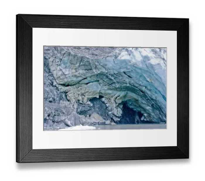 Framed Print : USA, Pacific Northwest, Alaska, Glacier Bay National Park. Lamplugh Glacier