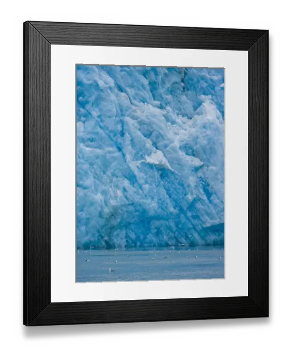 Framed Print : USA, Pacific Northwest, Alaska, Glacier Bay National Park. McBride Glacier