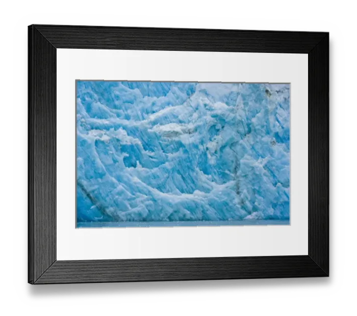 Framed Print : USA, Pacific Northwest, Alaska, Glacier Bay National Park. McBride Glacier