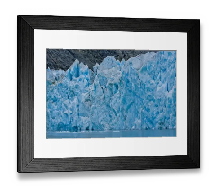Framed Print : USA, Pacific Northwest, Alaska, Glacier Bay National Park. McBride Glacier Framed Print : USA, Pacific Northwest, Alaska, Glacier Bay National Park. McBride Glacier