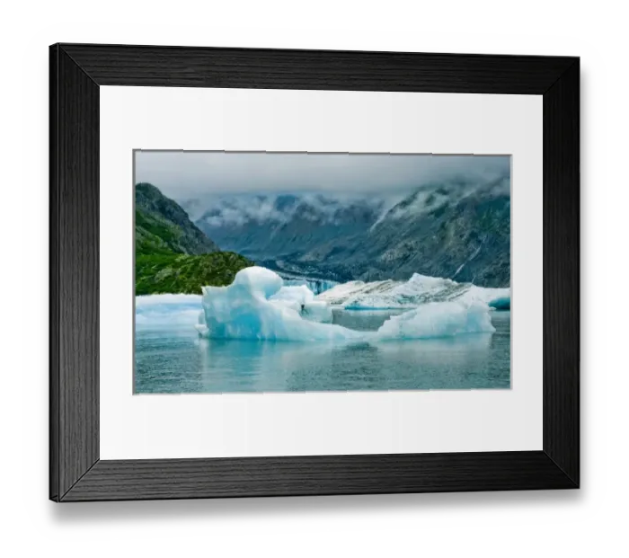 Framed Print : USA, Pacific Northwest, Alaska, Glacier Bay National Park. McBride Glacier Framed Print : USA, Pacific Northwest, Alaska, Glacier Bay National Park. McBride Glacier
