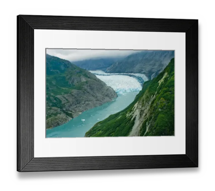 Framed Print : USA, Pacific Northwest, Alaska, Glacier Bay National Park. McBride Glacier Framed Print : USA, Pacific Northwest, Alaska, Glacier Bay National Park. McBride Glacier