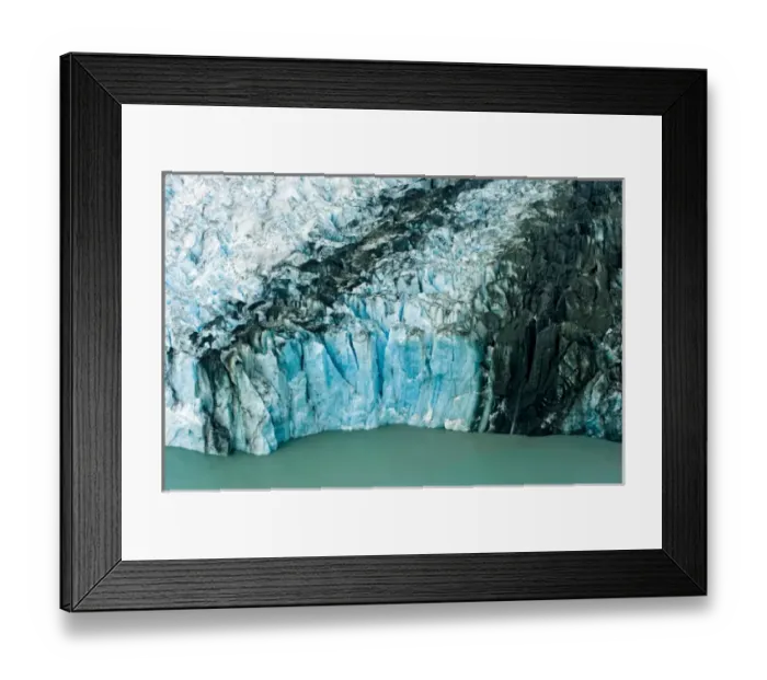 Framed Print : USA, Pacific Northwest, Alaska, Glacier Bay National Park. McBride Glacier Framed Print : USA, Pacific Northwest, Alaska, Glacier Bay National Park. McBride Glacier