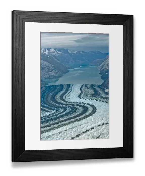 Framed Print : USA, Pacific Northwest, Alaska, Glacier Bay National Park. Johns Hopkins Glacier Framed Print : USA, Pacific Northwest, Alaska, Glacier Bay National Park. Johns Hopkins Glacier