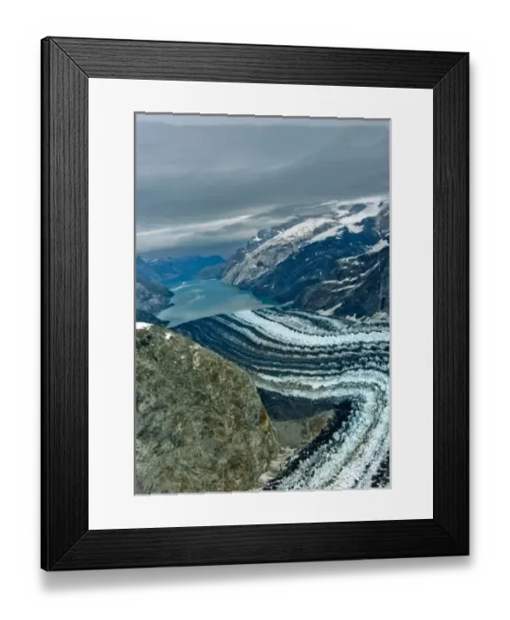 Framed Print : USA, Pacific Northwest, Alaska, Glacier Bay National Park. Johns Hopkins Glacier Framed Print : USA, Pacific Northwest, Alaska, Glacier Bay National Park. Johns Hopkins Glacier