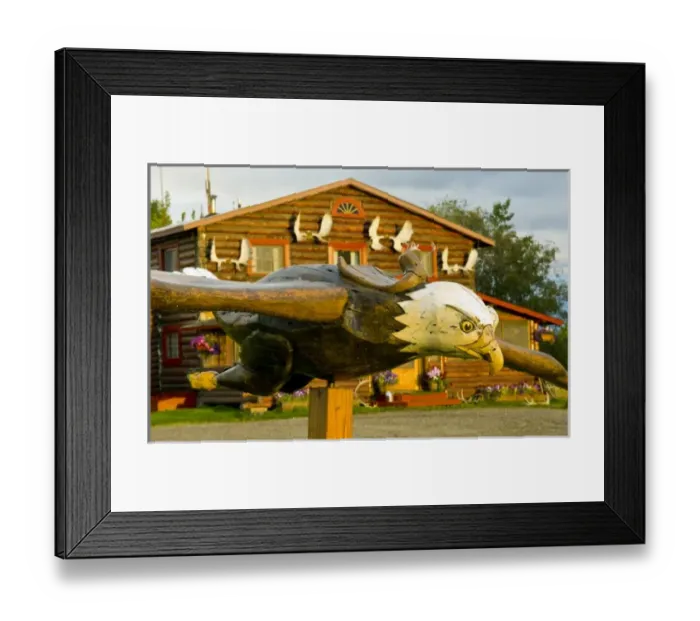 Framed Print : USA, Pacific Northwest, Alaska, Bettles Lodge, north of the Arctic Circle Framed Print : USA, Pacific Northwest, Alaska, Bettles Lodge, north of the Arctic Circle