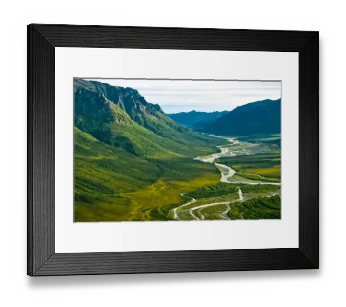 Framed Print : Gates of the Arctic and the North Fork of the Koyukuk River, Gates of the Arctic National Park Framed Print : Gates of the Arctic and the North Fork of the Koyukuk River, Gates of the Arctic National Park