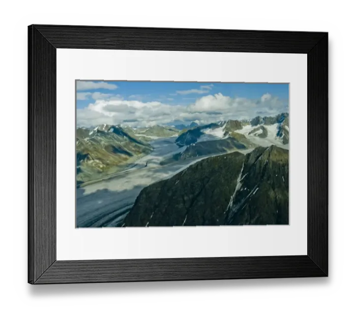 Framed Print : USA, Pacific Northwest, Alaska, Wrangell-St. Elias National Park. The Bagley Icefield Framed Print : USA, Pacific Northwest, Alaska, Wrangell-St. Elias National Park. The Bagley Icefield