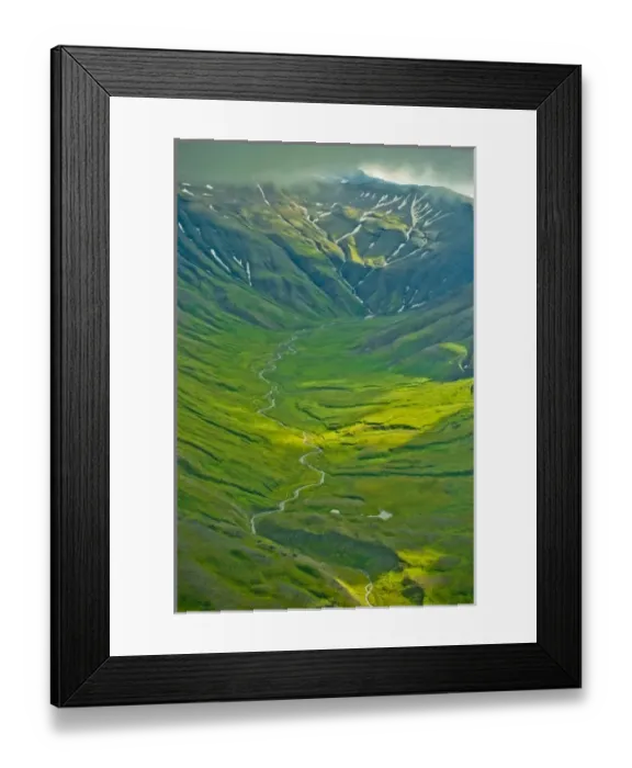 Framed Print : USA, Pacific Northwest, Alaska, above Katmai National Park Framed Print : USA, Pacific Northwest, Alaska, above Katmai National Park