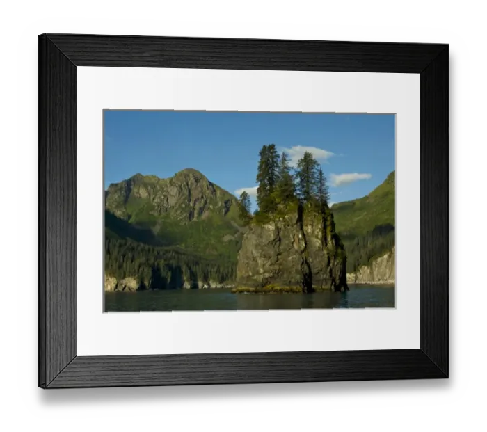 Framed Print : USA, Pacific Northwest, Alaska, Kenai Fjords National Park. Fantastic Spire Cove Framed Print : USA, Pacific Northwest, Alaska, Kenai Fjords National Park. Fantastic Spire Cove
