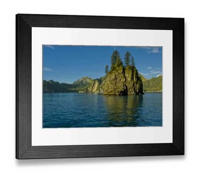 Framed Print : USA, Pacific Northwest, Alaska, Kenai Fjords National Park. Fantastic Spire Cove Framed Print : USA, Pacific Northwest, Alaska, Kenai Fjords National Park. Fantastic Spire Cove