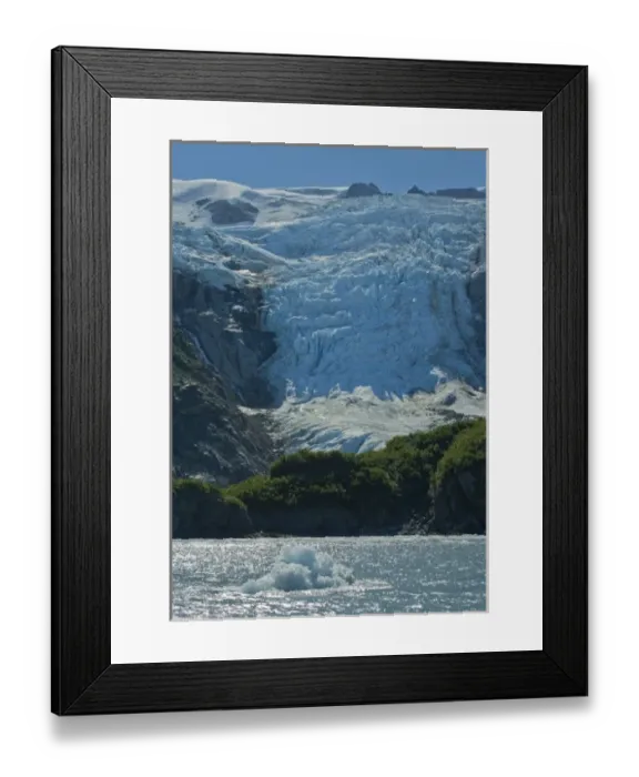 Framed Print : USA, Pacific Northwest, Alaska, Kenai Fjords National Park. Dramatic Holgate Glacier Framed Print : USA, Pacific Northwest, Alaska, Kenai Fjords National Park. Dramatic Holgate Glacier