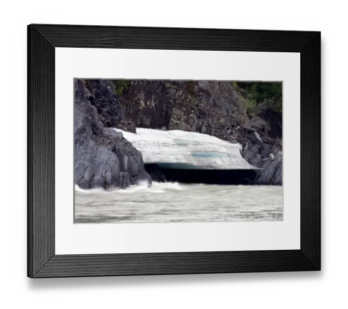 Framed Print : Ice Shelf Above Kongakut River Rapids - Arctic National Wildlife Refuge, Alaska Framed Print : Ice Shelf Above Kongakut River Rapids - Arctic National Wildlife Refuge, Alaska