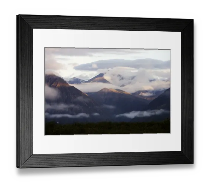 Framed Print : Brooks Range Fog - Arctic National Wildlife Refuge Alaska Framed Print : Brooks Range Fog - Arctic National Wildlife Refuge Alaska