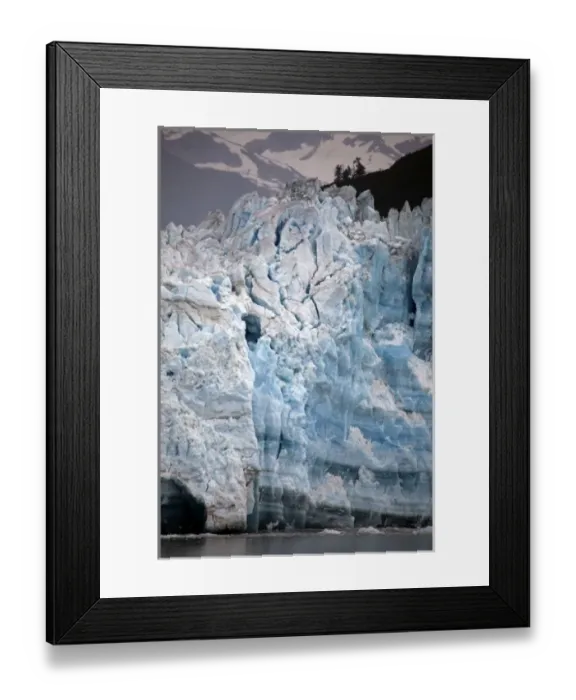 Framed Print : USA, Alaska. Hubbard Glacier, an advancing tidewater glacier popular for viewing from cruiseships Framed Print : USA, Alaska. Hubbard Glacier, an advancing tidewater glacier popular for viewing from cruiseships