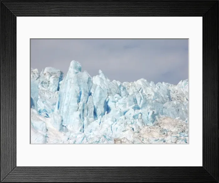 Framed Print : Close-up view of Aialik Glacier on wildlife tour of Kenai Fjords National Park, Seward Framed Print : Close-up view of Aialik Glacier on wildlife tour of Kenai Fjords National Park, Seward
