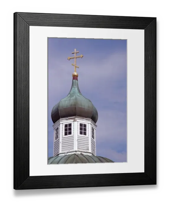Framed Print : St. Michaels Cathedral, Sitka, Alaksa
