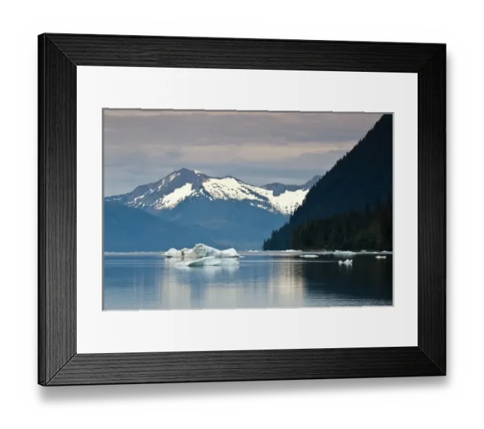 Framed Print : Alaska. Iceberg in LeConte Bay, Southeast Alaska Framed Print : Alaska. Iceberg in LeConte Bay, Southeast Alaska