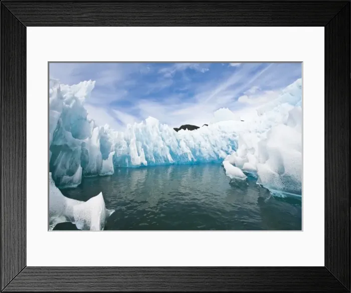 Framed Print : Alaska. Iceberg in LeConte Bay, Southeast Alaska Framed Print : Alaska. Iceberg in LeConte Bay, Southeast Alaska