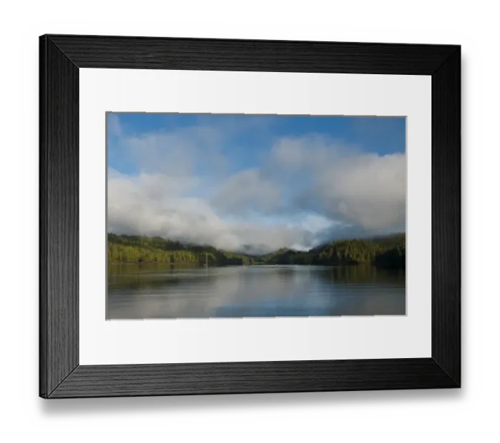Framed Print : Alaska. Yes Bay in the Cleveland Peninsula region of Southeast Alaska