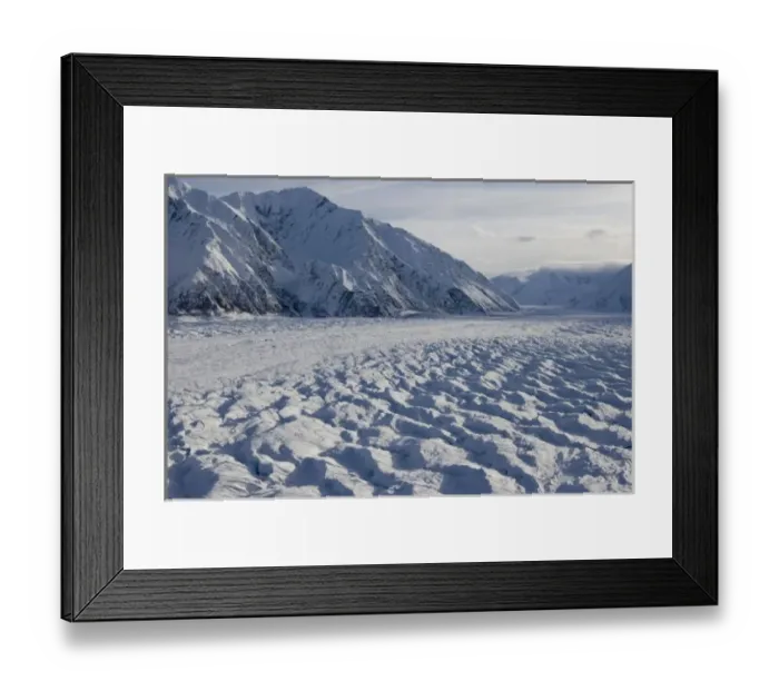 Framed Print : USA, Alaska, Chugach State Park, Aerial view of Matanuska Glacier and Chugach Range Framed Print : USA, Alaska, Chugach State Park, Aerial view of Matanuska Glacier and Chugach Range
