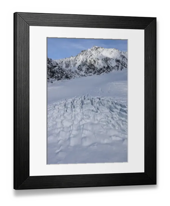 Framed Print : USA, Alaska, Chugach State Park, Aerial view of Matanuska Glacier and Chugach Range Framed Print : USA, Alaska, Chugach State Park, Aerial view of Matanuska Glacier and Chugach Range