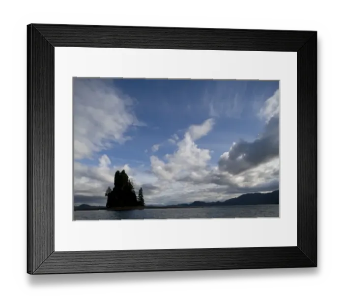 Framed Print : USA, Alaska, Eddystone Rock near Misty Fiords National Monument Framed Print : USA, Alaska, Eddystone Rock near Misty Fiords National Monument