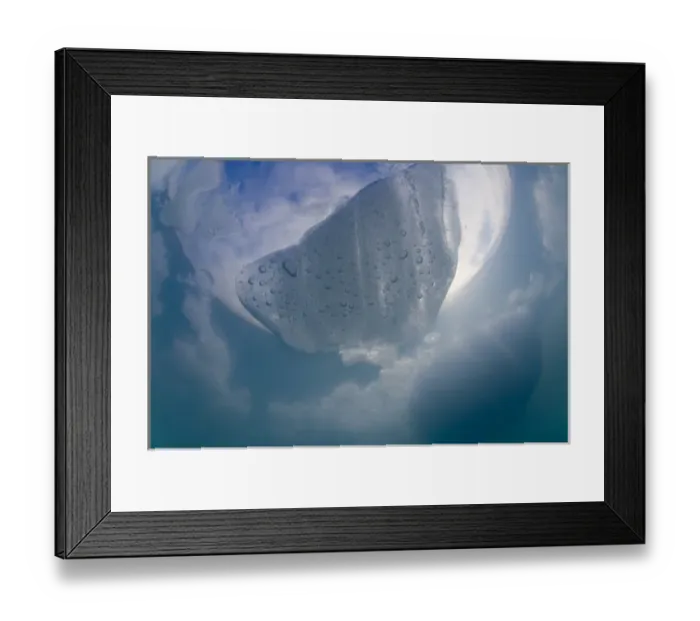Framed Print : USA, Alaska, Glacier Bay National Park, Underwater view of icebergs from Margerie Glacier Framed Print : USA, Alaska, Glacier Bay National Park, Underwater view of icebergs from Margerie Glacier