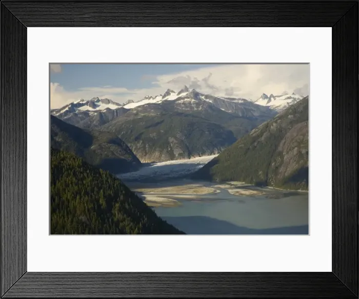 Framed Print : North America, USA, AK, Inside Passage. Baird Glacier viewed from float plane Framed Print : North America, USA, AK, Inside Passage. Baird Glacier viewed from float plane