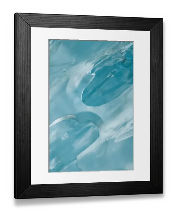 Framed Print : North America, USA, AK, Inside Passage. Patterns in glacial ice Framed Print : North America, USA, AK, Inside Passage. Patterns in glacial ice