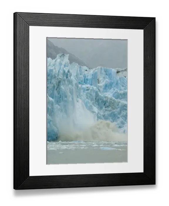 Framed Print : North America, USA, AK, Inside Passage, Endicott Arm, Dawes Glacier calving Framed Print : North America, USA, AK, Inside Passage, Endicott Arm, Dawes Glacier calving
