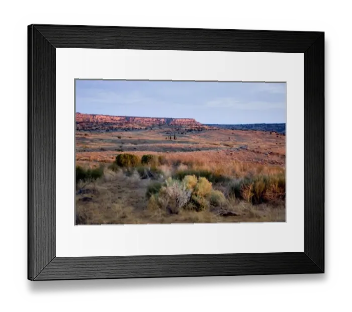 Framed Print : Scenic views of Hopi Reservation lands from the Second Mesa. The Hopi homelands are Framed Print : Scenic views of Hopi Reservation lands from the Second Mesa. The Hopi homelands are