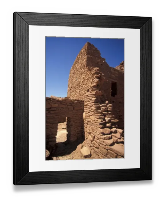 Framed Print : Wupatki Ruins National Monument was home to an Anasazi culture, the ancestors to the Hopi