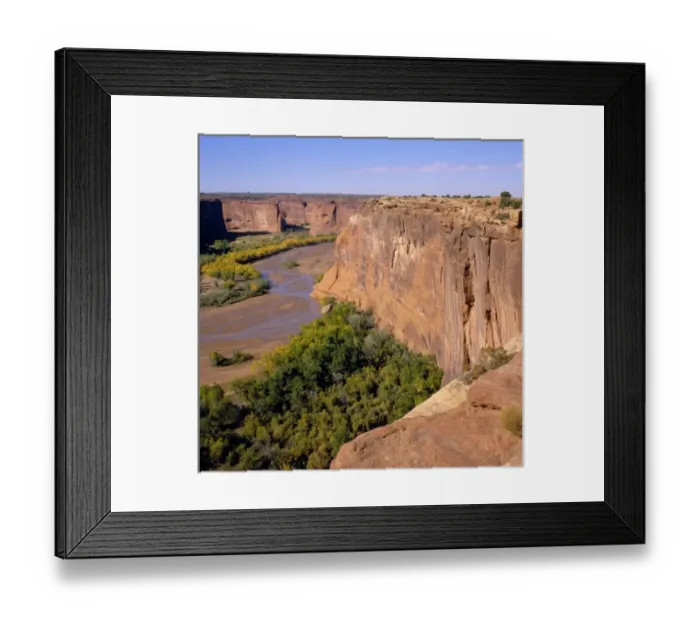 Framed Print : North America, USA, Arizona, Canyon de Chelly N. M. from the South Rm Framed Print : North America, USA, Arizona, Canyon de Chelly N. M. from the South Rm