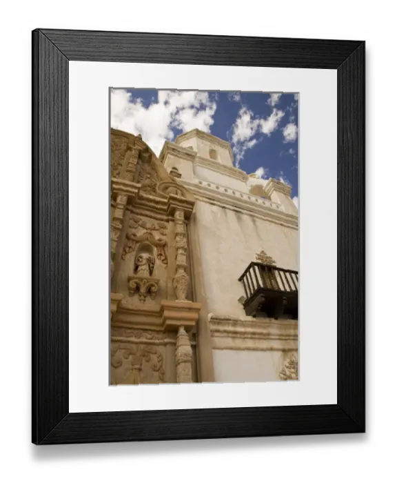 Framed Print : USA, Arizona, Tucson. Architectural details of Mission San Xavier del Bac Framed Print : USA, Arizona, Tucson. Architectural details of Mission San Xavier del Bac
