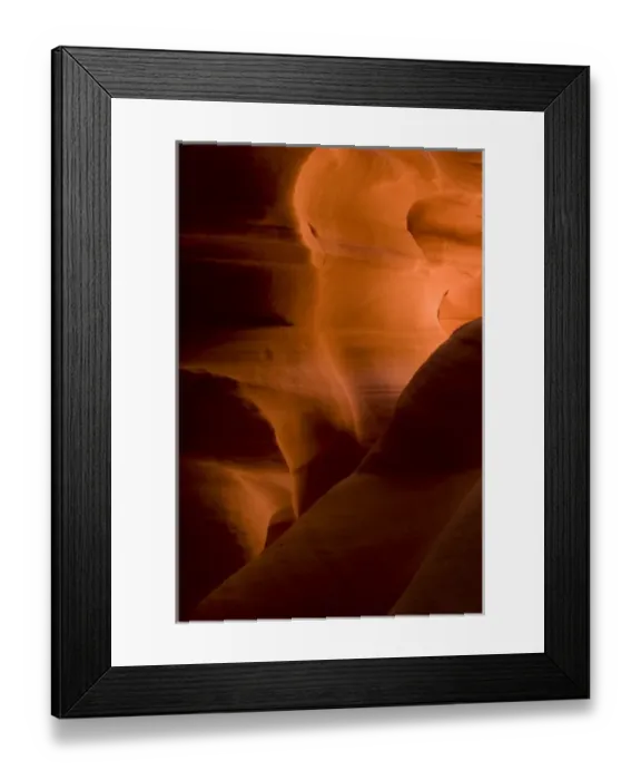 Framed Print : USA, Arizona, Navajo Tribal Lands. Reflected sunlights creates amber walls in Slot Canyon X Framed Print : USA, Arizona, Navajo Tribal Lands. Reflected sunlights creates amber walls in Slot Canyon X