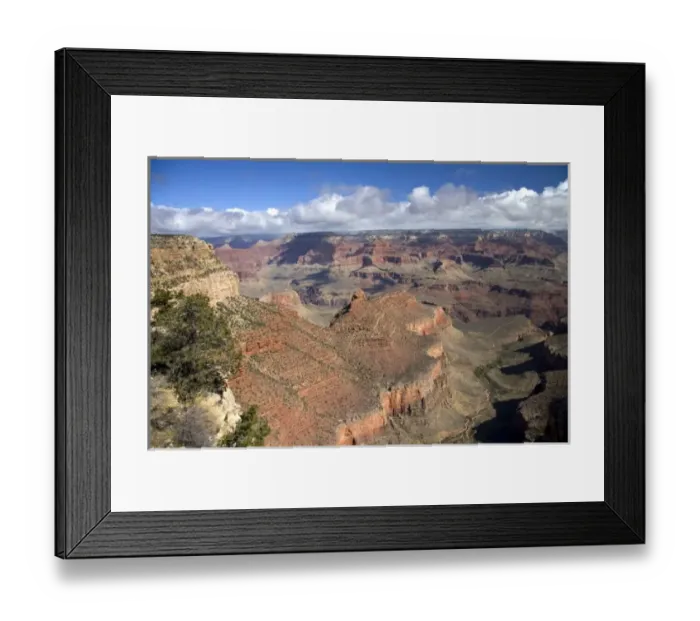 Framed Print : South Rim view of the Grand Canyon, Arizona, USA Framed Print : South Rim view of the Grand Canyon, Arizona, USA