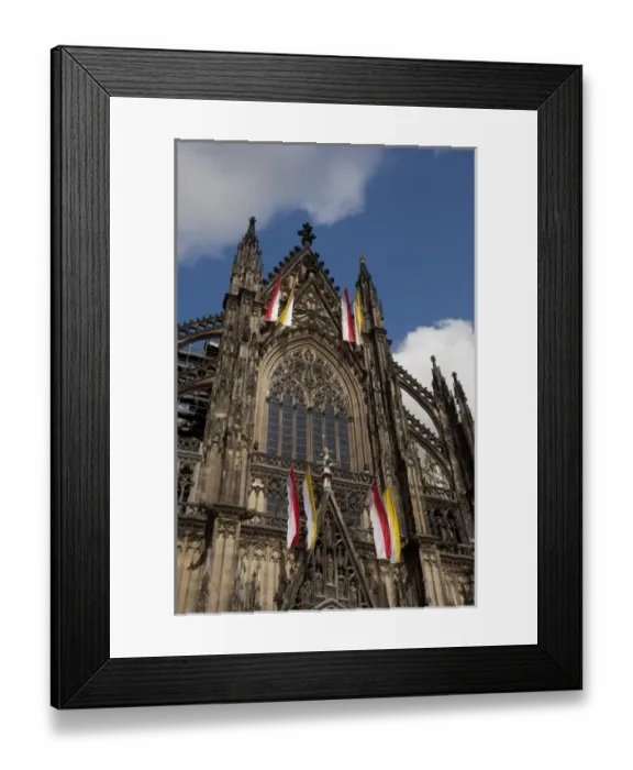 Framed Print : Germany, Cologne. Exterior, 13th Century Gothic Cologne Cathedral, the largest in northern Europe Framed Print : Germany, Cologne. Exterior, 13th Century Gothic Cologne Cathedral, the largest in northern Europe
