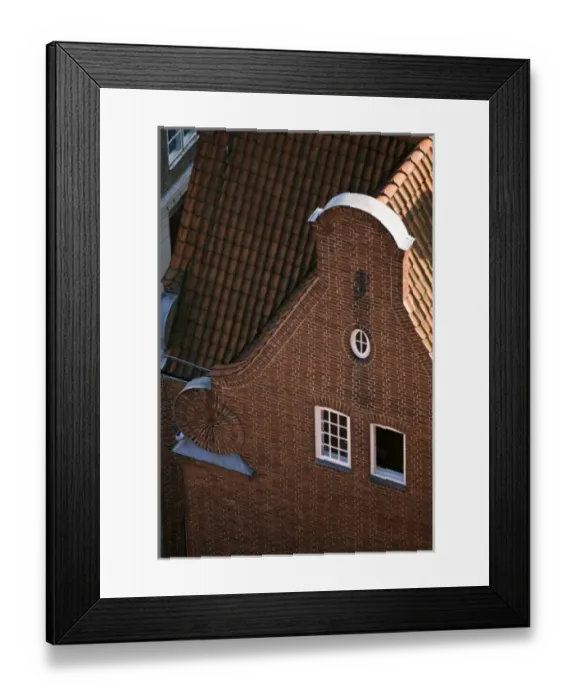Framed Print : Brick house, Lubeck, Schleswig-Holstein, Germany Framed Print : Brick house, Lubeck, Schleswig-Holstein, Germany