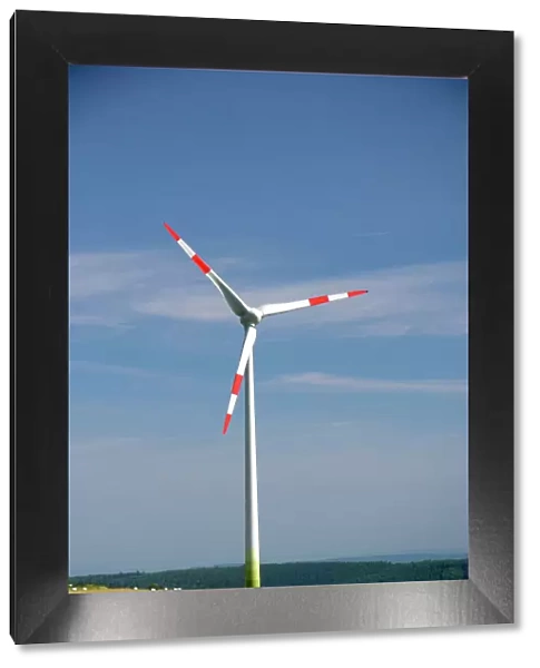 Electricity wind generators in northwest Germany