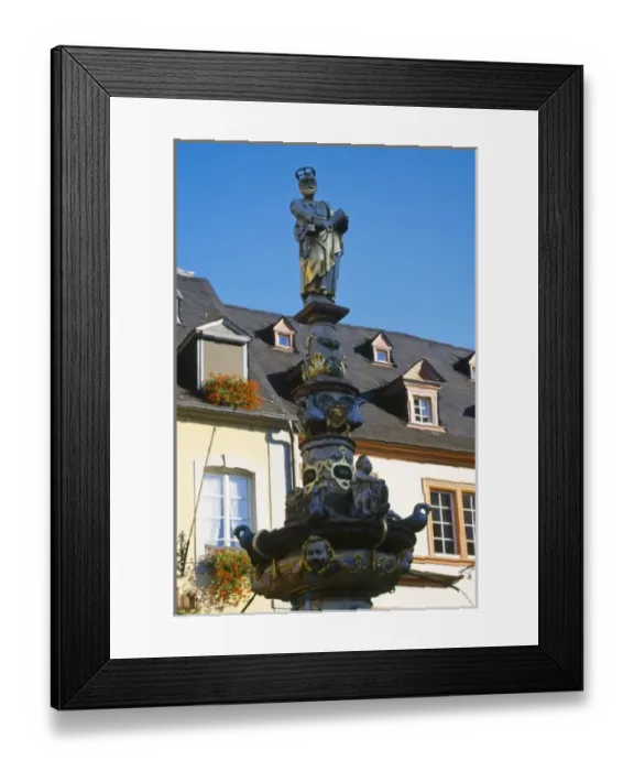 Framed Print : Germany, Rhineland-Palatinate, Trier, statue