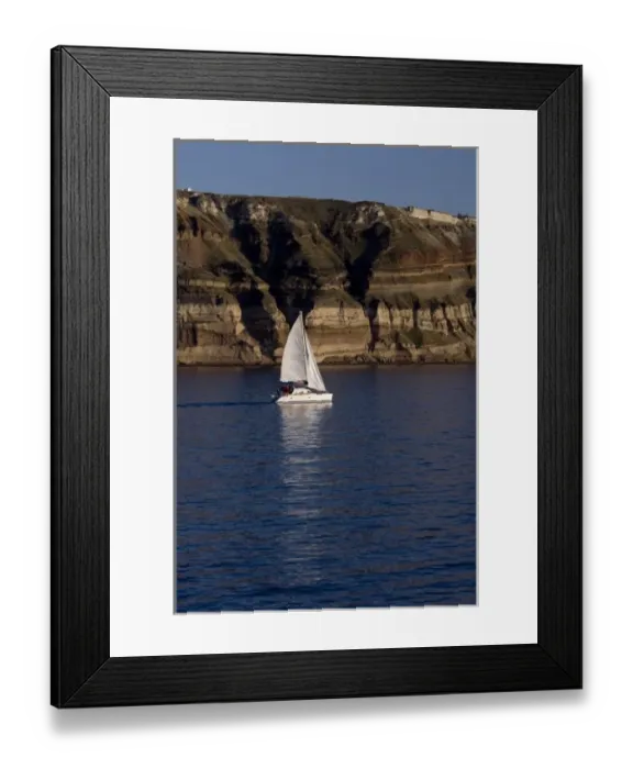 Framed Print : Greece, Cyclades, Island of Santorini (aka Thira) Framed Print : Greece, Cyclades, Island of Santorini (aka Thira)