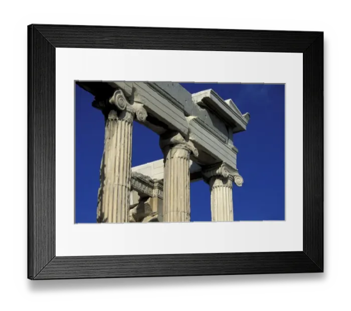 Framed Print : Greece, Athens, Acropolis. Parthenon detail Framed Print : Greece, Athens, Acropolis. Parthenon detail