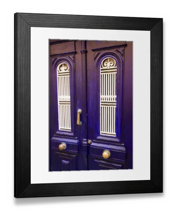 Framed Print : Greek Island of Crete and old town of Chania with old doorway Framed Print : Greek Island of Crete and old town of Chania with old doorway
