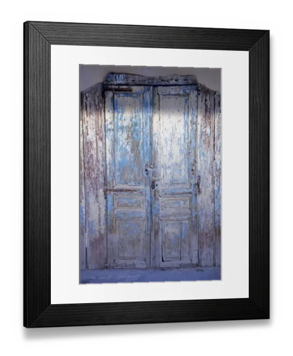Framed Print : Greek Island of Crete and old town of Chania with old doorway Framed Print : Greek Island of Crete and old town of Chania with old doorway